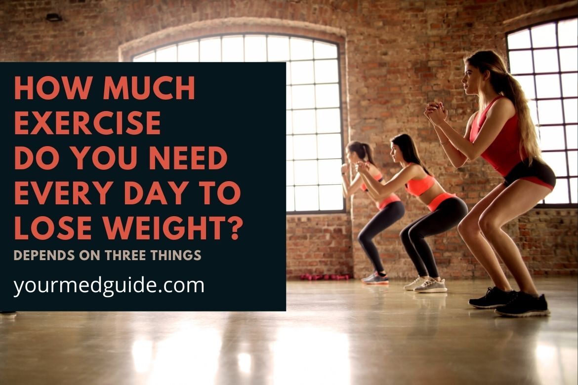 How Much Exercise Do You Need Every Day To Lose Weight Your Med Guide 